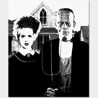 Frankenstein Gothic Posters and Art